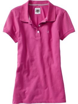 Old Navy Women's Stretch Pique Polos