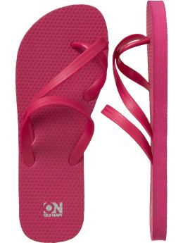 Women: Women's Toe-Strap Flip-Flops - Cayman Pink