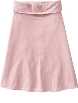 Women: Women's Foldover Skirt - Rosy Posey