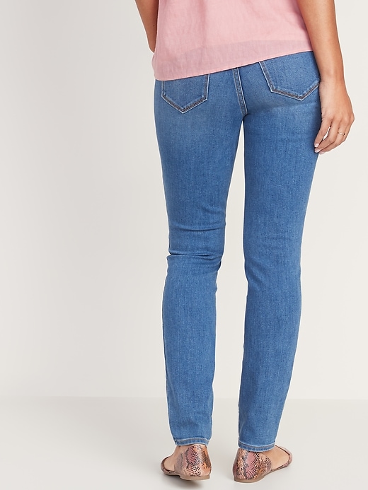 View large product image 2 of 3. Maternity Front Low-Panel Universal Straight Jeans