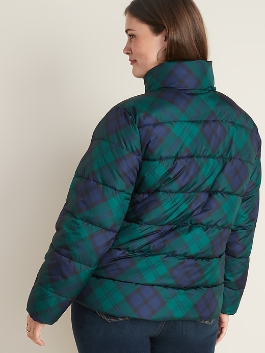 Image number 2 showing, Frost-Free Plus-Size Plaid Jacket