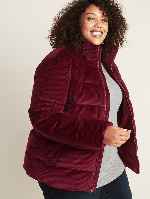 Image number 1 showing, Plus-Size Frost-Free Corduroy Jacket