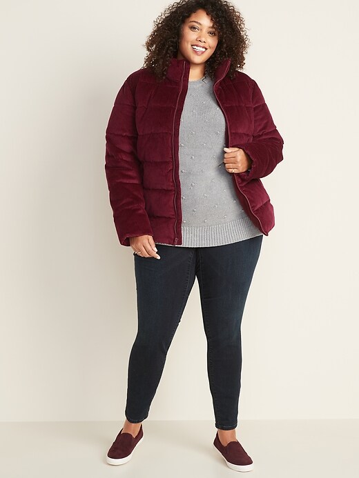 Image number 3 showing, Plus-Size Frost-Free Corduroy Jacket