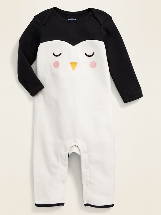 View large product image 1 of 2. Penguin Graphic One-Piece for Baby