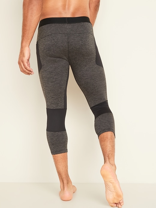 Image number 2 showing, Go-Dry Cool Odor-Control 3/4-Length Base Layer Tights