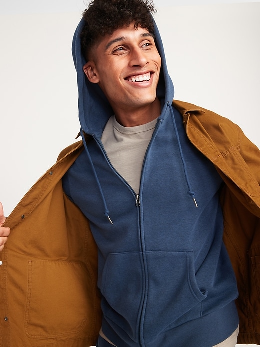 Image number 3 showing, Classic Zip-Front Hoodie for Men