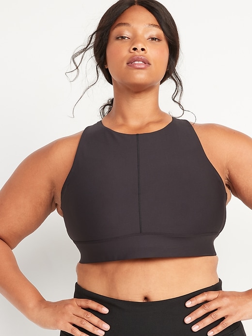 Image number 7 showing, Medium Support Powersoft Cutout Sports Bra