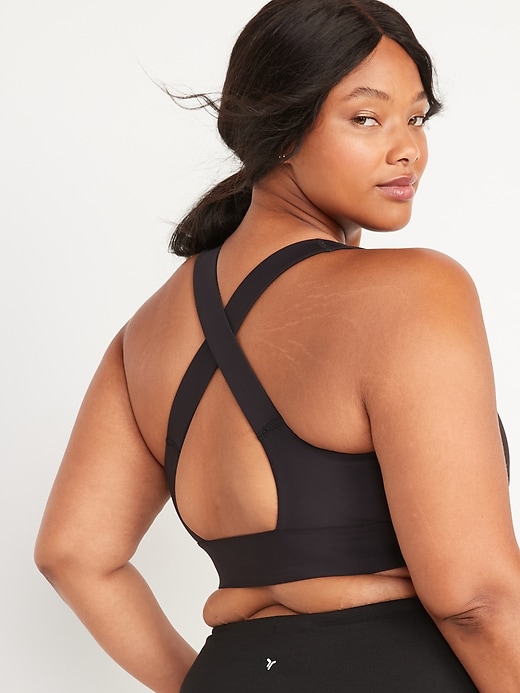 Image number 8 showing, Medium Support Powersoft Cutout Sports Bra