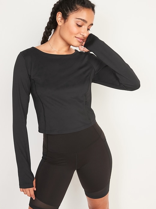 Image number 1 showing, PowerSoft Crop Top