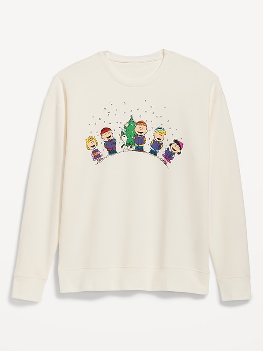 View large product image 1 of 2. Peanuts® Charlie Brown Christmas Gender-Neutral Sweatshirt for Adults
