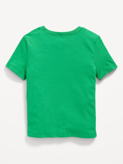 View large product image 2 of 3. St. Patrick's Day "Feeling Lucky" Unisex Matching Graphic T-Shirt for Toddler
