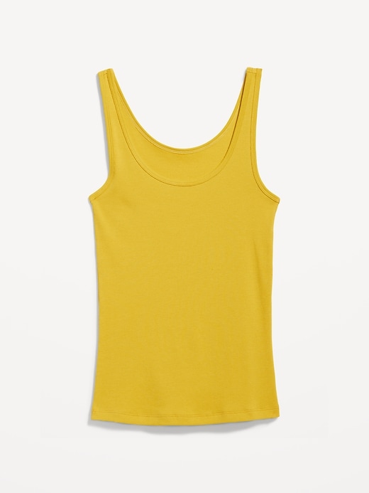 Image number 4 showing, First-Layer Rib-Knit Tank Top