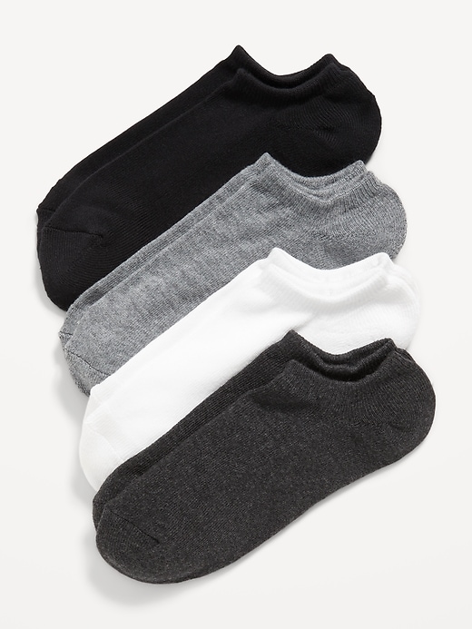 View large product image 1 of 1. Low-Cut Socks 4-Pack