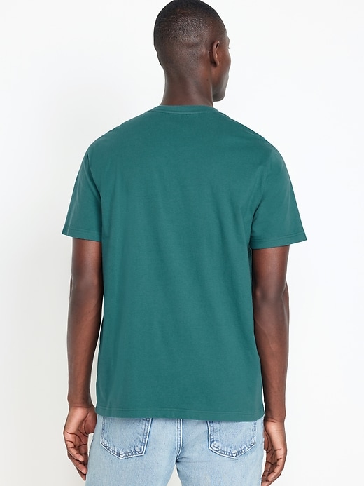 Image number 7 showing, Soft-Washed V-Neck T-Shirt