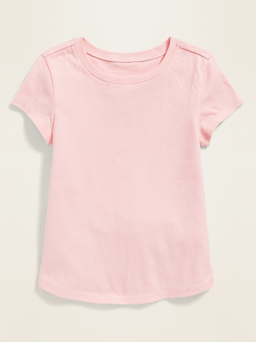 View large product image 1 of 2. Unisex Jersey Crew-Neck T-Shirt for Toddler