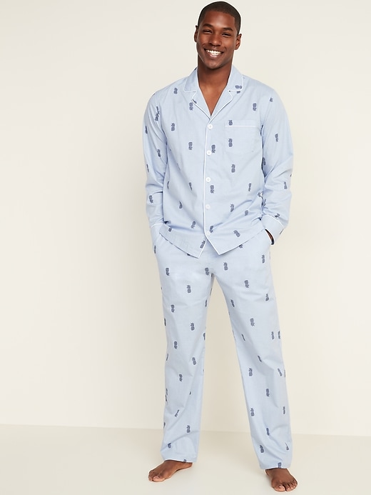 Image number 1 showing, Poplin Pajama Set