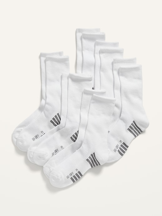 View large product image 1 of 1. Go-Dry Crew Socks 6-Pack For Boys