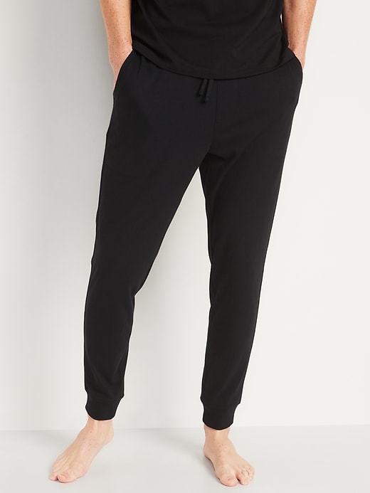 View large product image 1 of 2. Lightweight Jersey-Knit Joggers