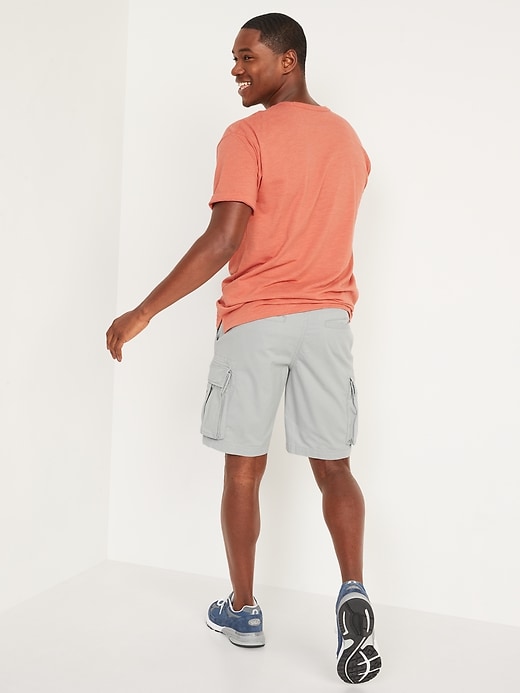 Image number 2 showing, Straight Lived-In Cargo Shorts -- 10-inch inseam