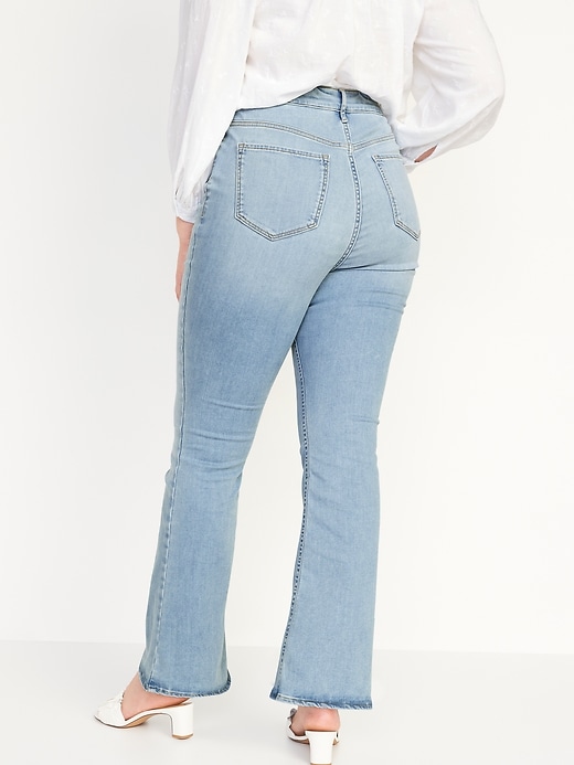 Image number 6 showing, FitsYou 3-Sizes-In-One Extra High-Waisted Flare Jeans for Women