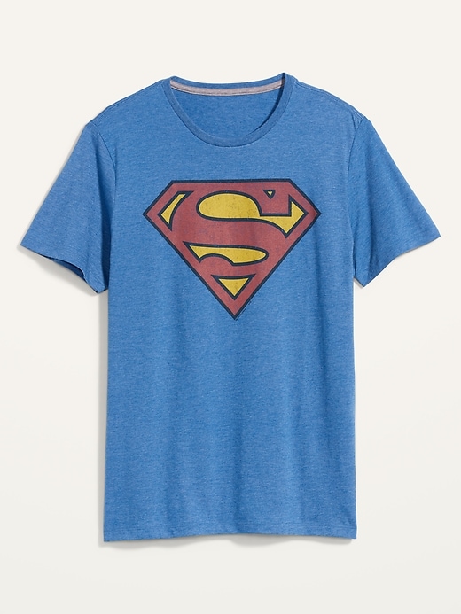 View large product image 1 of 2. DC Comics&#153 Superhero Gender-Neutral T-Shirt for Adults