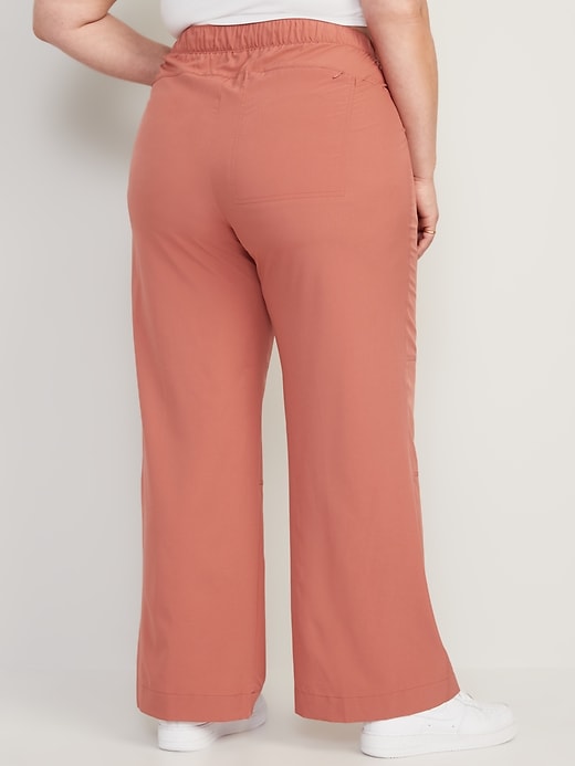 Image number 8 showing, High-Waisted StretchTech Wide-Leg Pants