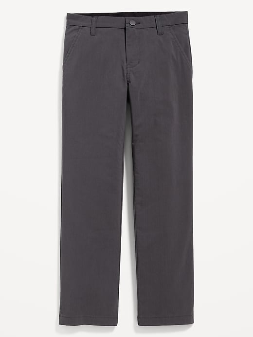 View large product image 2 of 3. Straight Tech School Uniform Pants for Boys