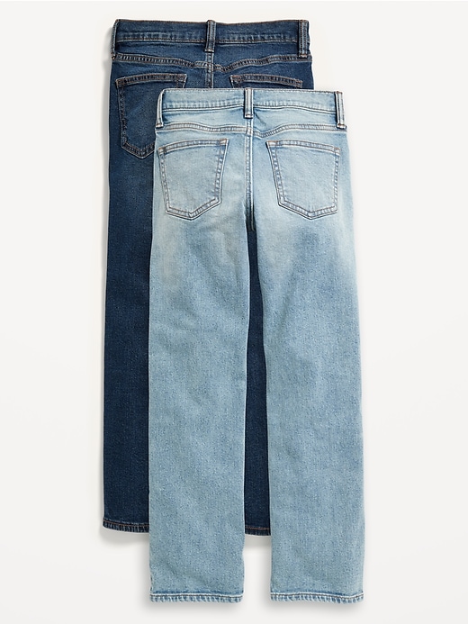 View large product image 2 of 2. Built-In Flex Straight Jeans 2-Pack for Boys