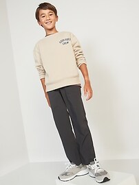 View large product image 3 of 3. Straight Tech School Uniform Pants for Boys