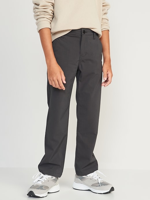 View large product image 1 of 3. Straight Tech School Uniform Pants for Boys