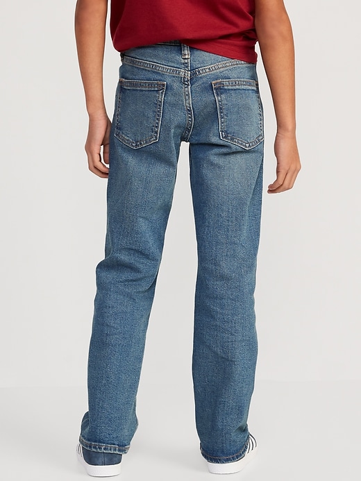 View large product image 2 of 3. Boot-Cut Built-In Flex Jeans for Boys