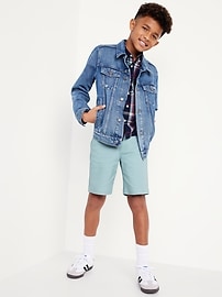 View large product image 3 of 4. Twill Shorts for Boys (At Knee)